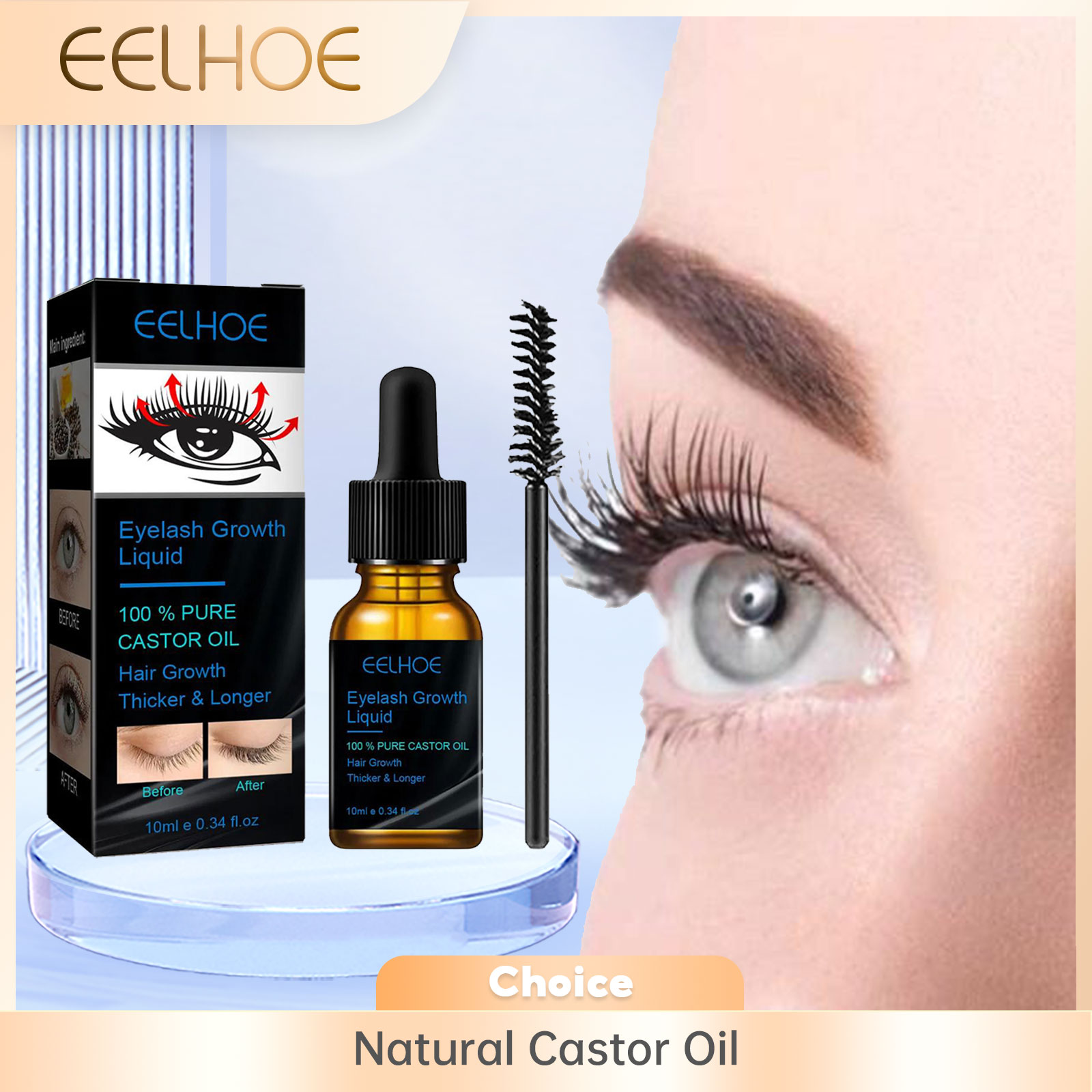 Epidermal Growth Factor - Sérum de croissance des cils à